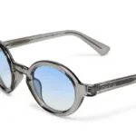 Okkia CLUB Sunglasses ALICUDI Translucent Smoke (Blue Lenses) - Image 5