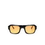 Okkia CLUB Sunglasses STROMBOLI Black (Yellow Lenses) - Image 4