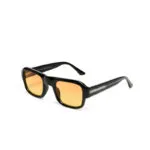 Okkia CLUB Sunglasses STROMBOLI Black (Yellow Lenses) - Image 3