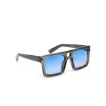 Okkia CLUB Sunglasses VULCANO Translucent Smoke (Blue Lenses) - Image 2