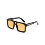 Okkia CLUB Sunglasses VULCANO Black (Yellow Lenses) - Image 3