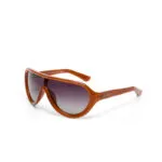 Okkia CLUB Sunglasses PANAREA Jelly Orange (Black Lenses) - Image 3