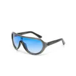 Okkia CLUB Sunglasses PANAREA Translucent Smoke (Blue Lenses) - Image 3