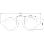 Okkia CLUB Sunglasses ALICUDI Translucent Smoke (Blue Lenses) - Image 6
