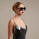 Okkia Sunglasses MONICA Havana Blue - Image 5