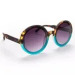 Okkia Sunglasses MONICA Havana Blue - Image 3