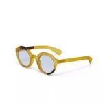 Okkia Sunglasses LAURO Havana Yellow (Blue Lens) - Image 5
