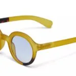 Okkia Sunglasses LAURO Havana Yellow (Blue Lens) - Image 6