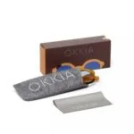 Okkia Sunglasses LAURO Havana Yellow (Blue Lens) - Image 8