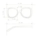 Okkia Sunglasses ANNA Classic Havana - Image 9