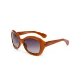 Okkia CLUB Sunglasses PROCIDA Jelly Orange (Black Lenses)  POLARIZED - Image 8