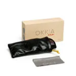 Okkia CLUB Sunglasses PROCIDA Black POLARIZED - Image 13
