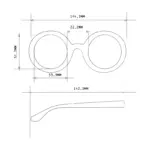 Okkia Sunglasses MONICA Lilac Breeze - Image 5